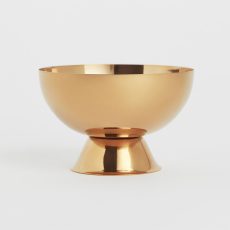 Zlatá zrkadlová váza