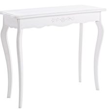 Biely stôl s ornamentmi