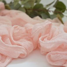 Gázovinový behúň - blush/peach