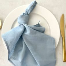 Modrý ľanový príručník