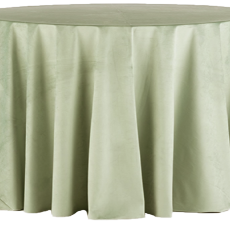 Zelený zamatový obrus - hranatý veľký