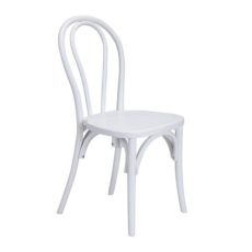 Biela Thonet stolička