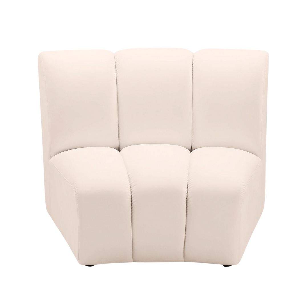 Modulová zamatová sedačka