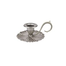 Retro strieborný svietnik